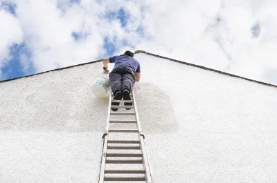Peinture extérieure à Mortroux — façades et ravalement